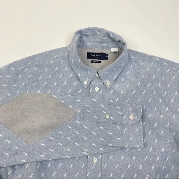 Paul Smith Lightning Bolt Button Down Shirt - Picture 4 of 13